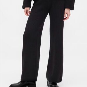 Gap CashSoft Shaker-Stitch Sweater Pants NWOT